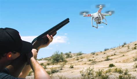 Is it a felony to shoot down a drone, or is it just a high-tech game of skeet shooting?